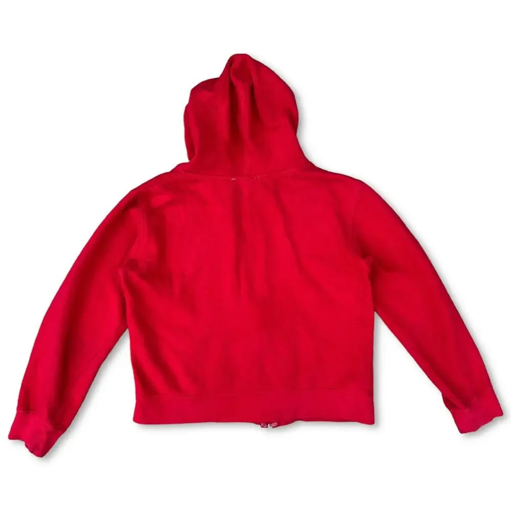 Y2K Betty Boop Bad Girl Red Zip Up Hoodie | Size‎ Large